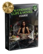 AI CINEMATIC CLIPS & MOVIES MASTERCLASS COURSE